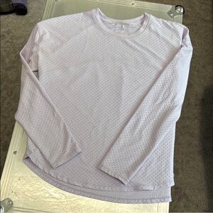 CALIA by Carrie Underwood Lavender Long Sleeve Top
